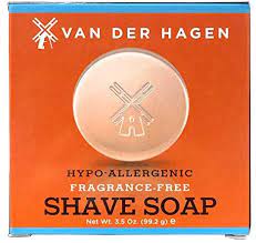 Van Der Hagen Mens Luxury Fragrance Free Shave Soap